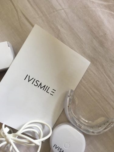 جهاز تبييض الاسنان IVISMILE Whitening Teeth Kit كيت كامل photo review