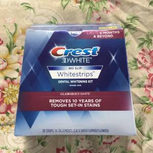 لصقات كرست لتبييض الاسنان الحساسه Crest™ Whitening الأصلي photo review