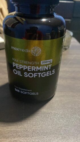 كبسولات سوفتجيل Peppermint Oil Softgels لازالة رائحة الفم الكريهه - الحل النهائي (العبوة الجديدة) photo review