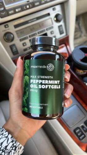 كبسولات سوفتجيل Peppermint Oil Softgels لازالة رائحة الفم الكريهه - الحل النهائي photo review